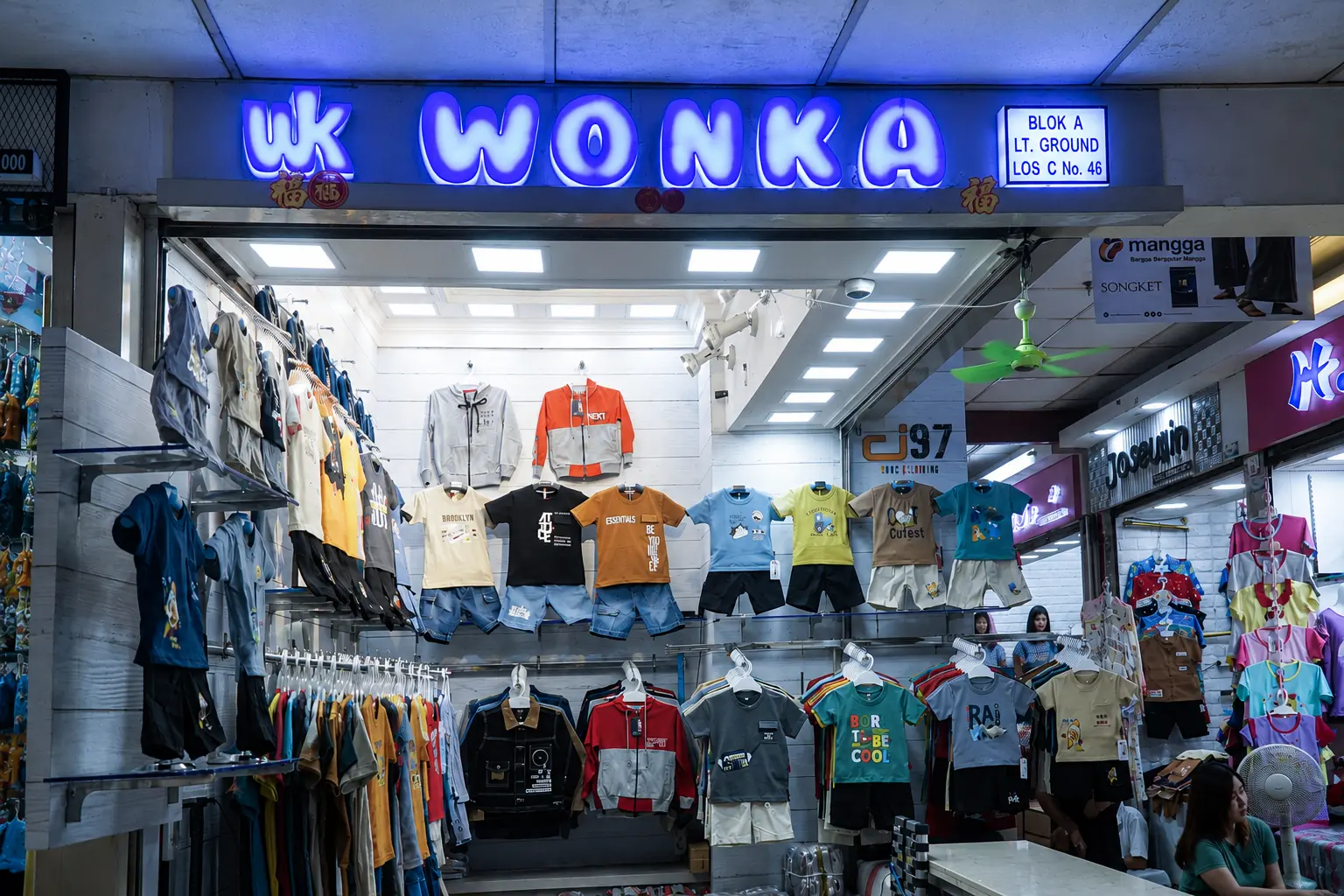 Tim WONKA Kids dan detail produk